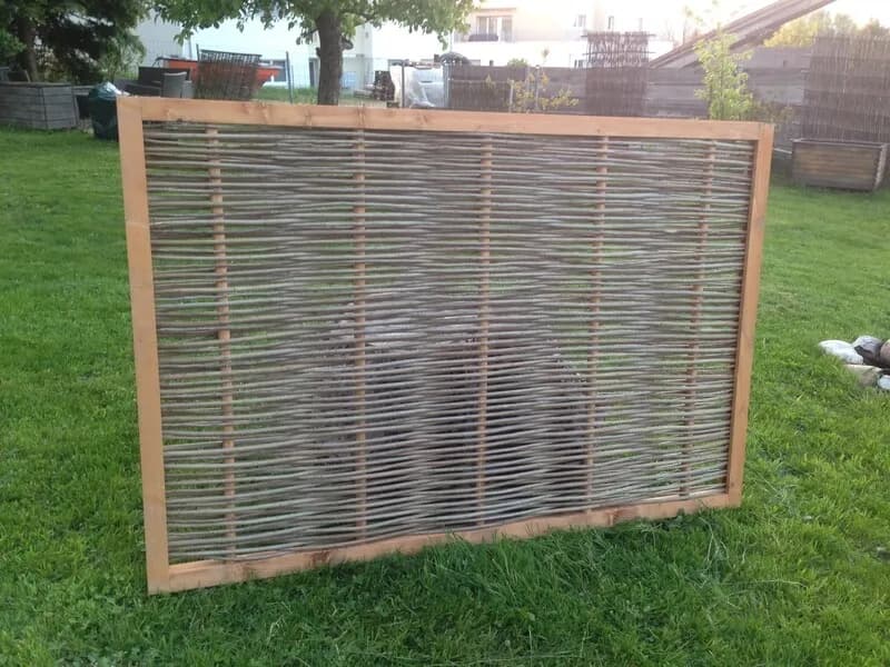 Naturholz-Gartenzaun Aargau