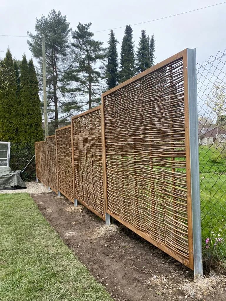 Robinien-Gartenzaun online bestellen