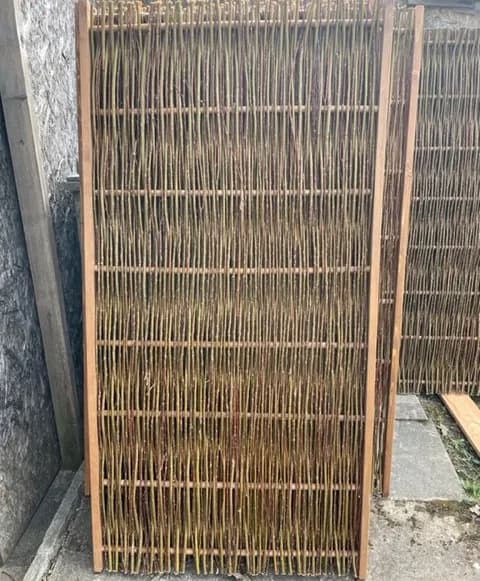 Flechtzaun aus Weide kaufen Zürich